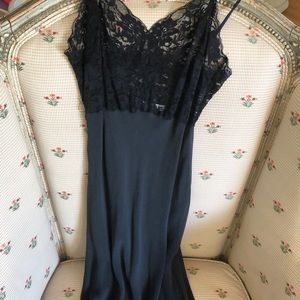 Beautiful vintage silk slip dress